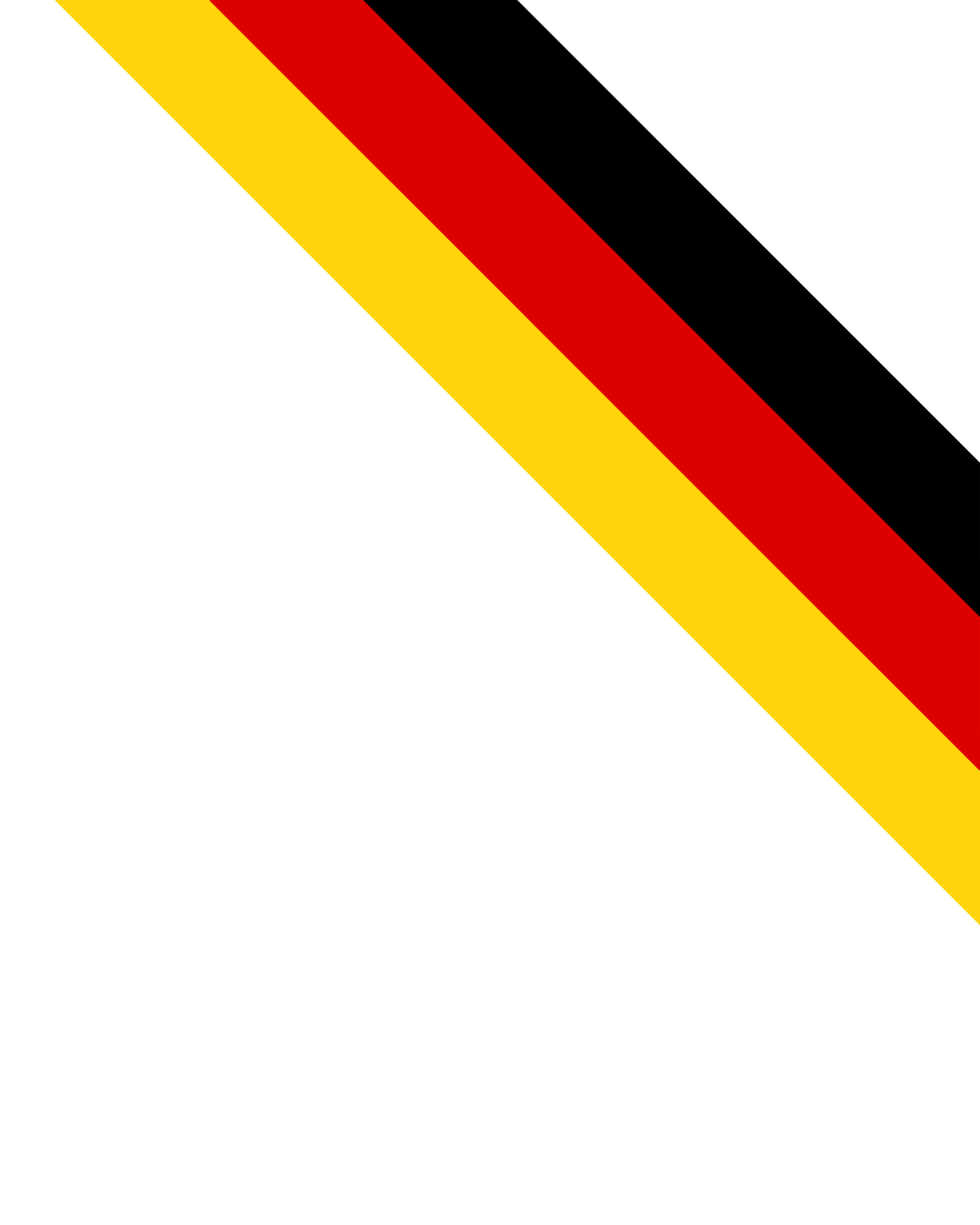 Germany flag ribbon