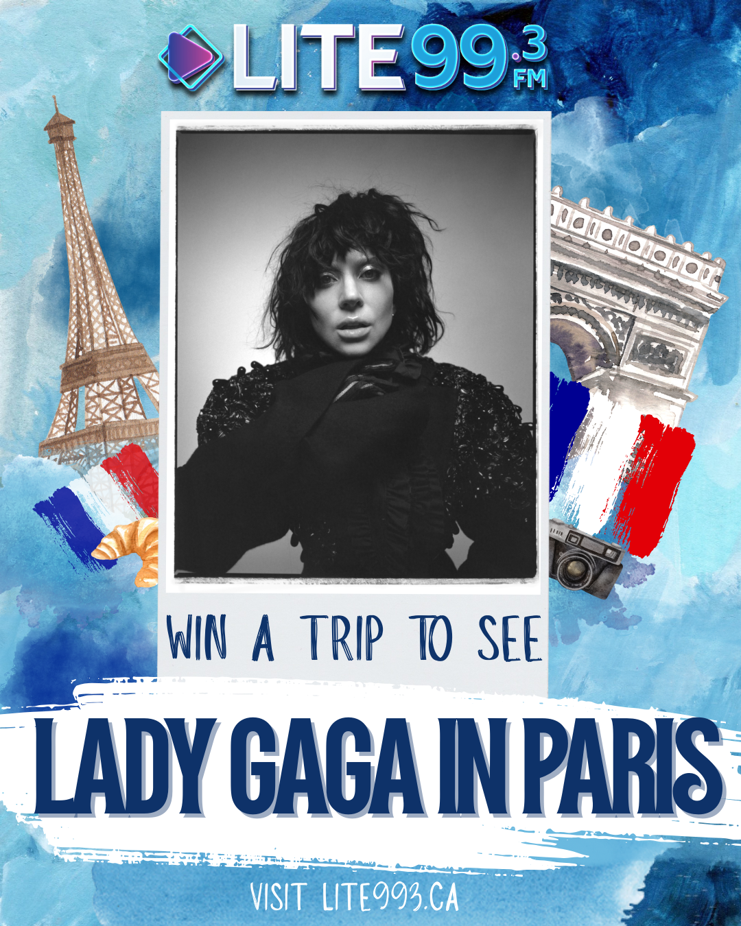 Lady Gaga promotional poster